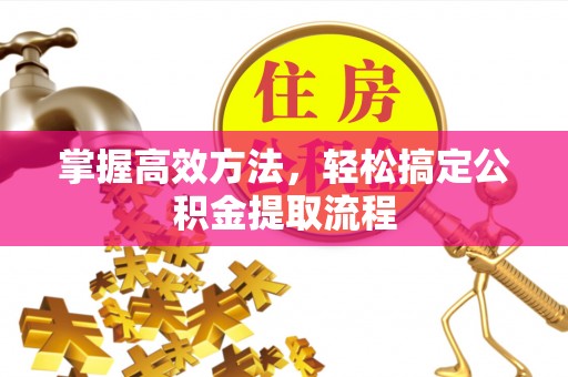 辽中掌握高效方法，轻松搞定公积金提取流程