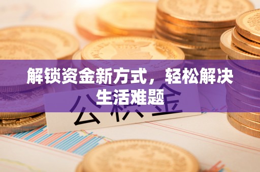 辽中解锁资金新方式，轻松解决生活难题