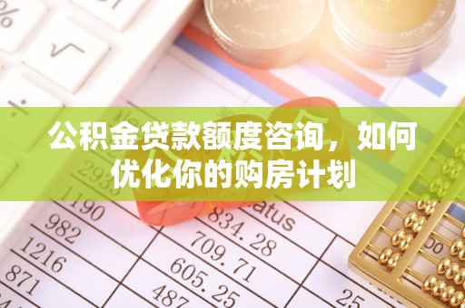 辽中公积金贷款额度咨询，如何优化你的购房计划