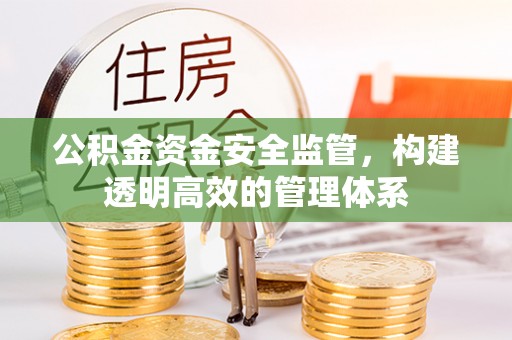 辽中公积金资金安全监管，构建透明高效的管理体系