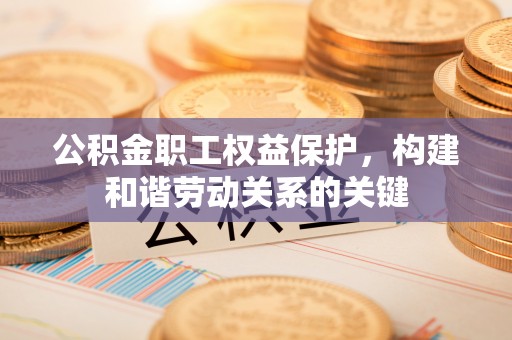 辽中公积金职工权益保护，构建和谐劳动关系的关键