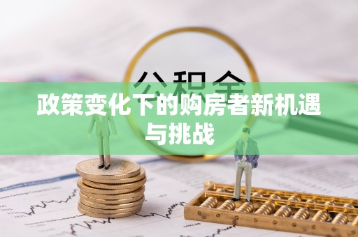 辽中政策变化下的购房者新机遇与挑战